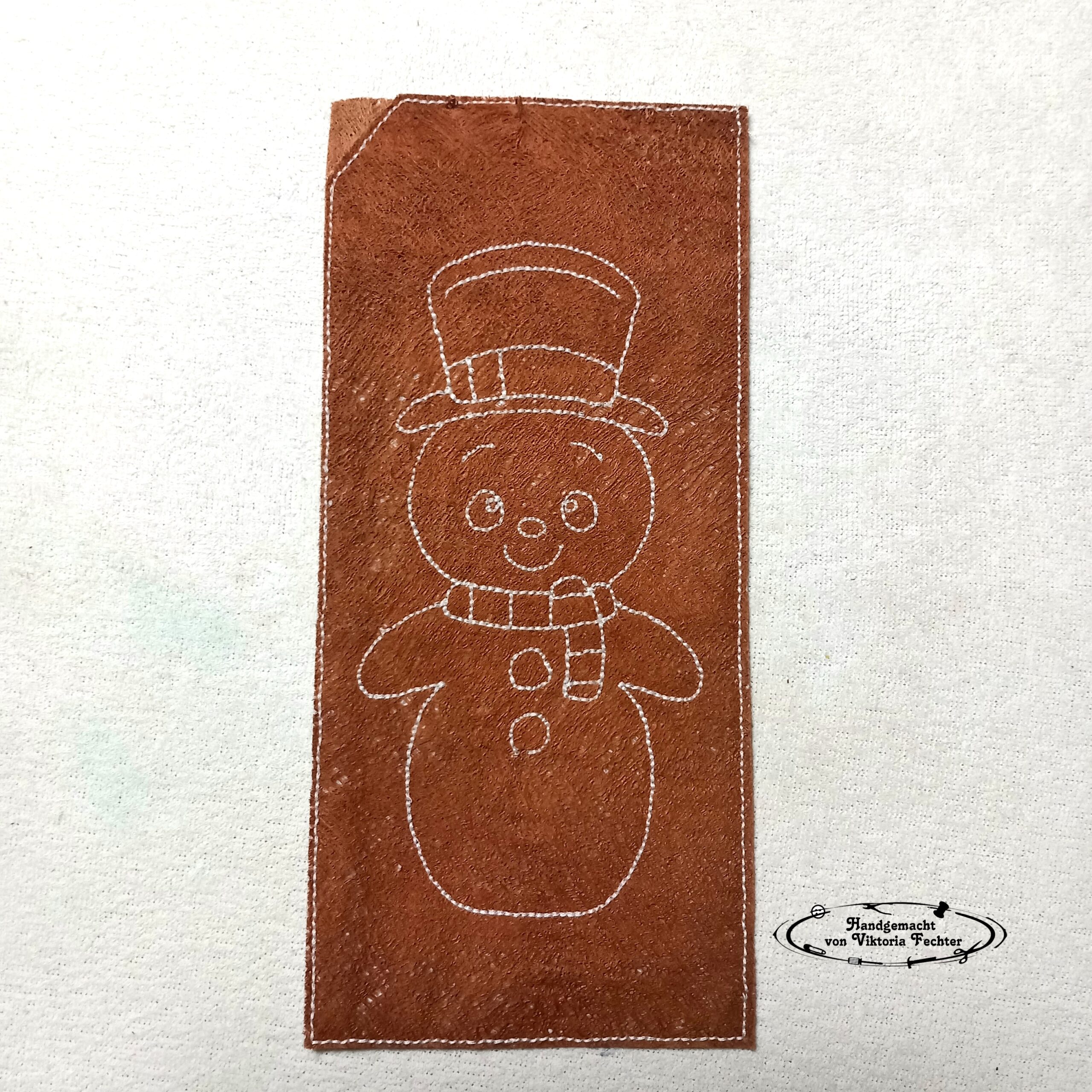 Schneemann-Schokohülle – Bild 1