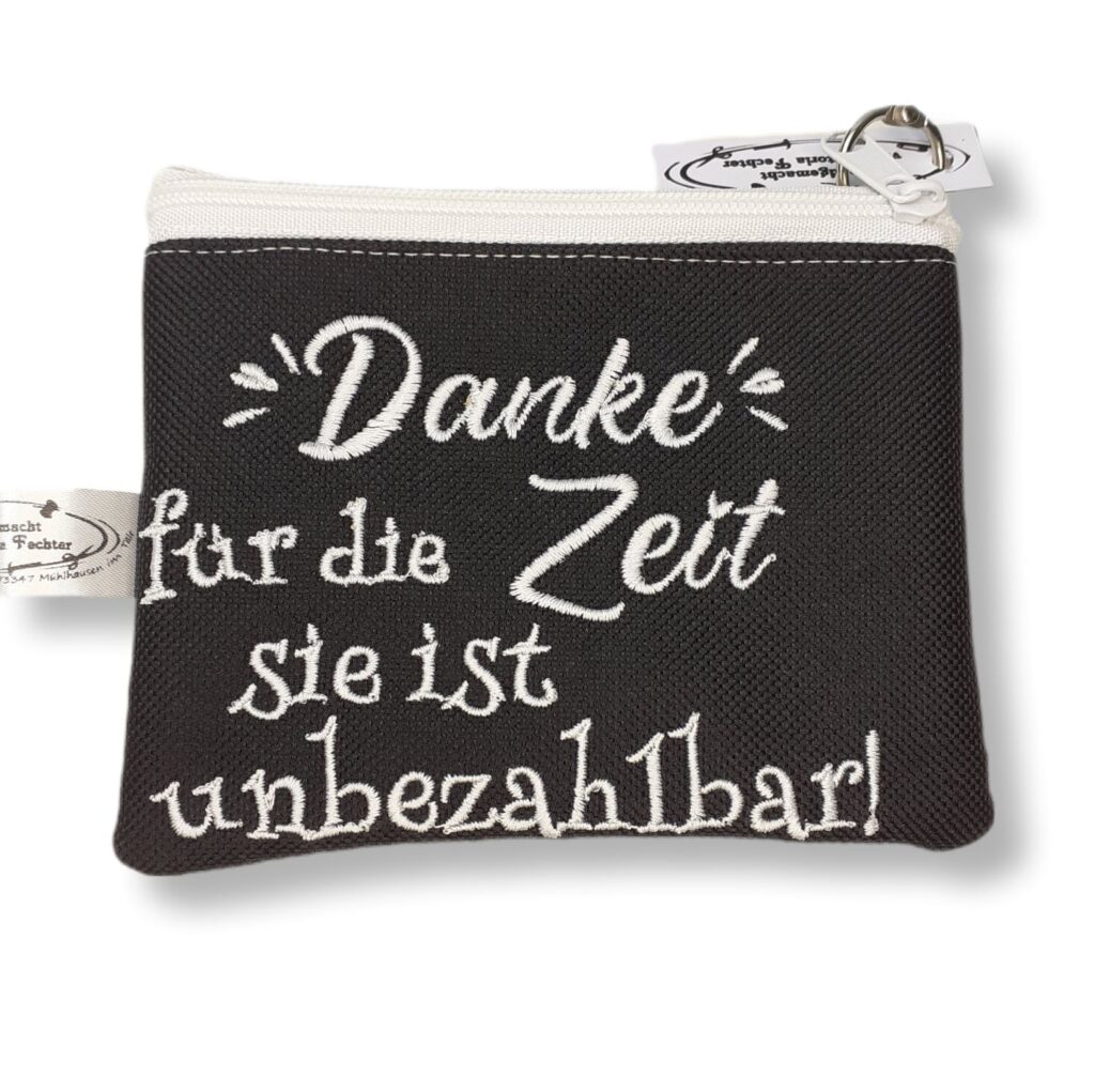 Geldbeutel Danke Zeit