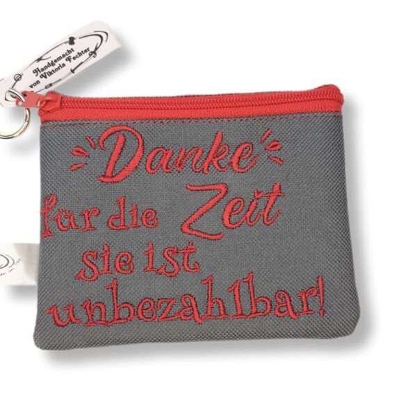 Geldbeutel Danke Zeit