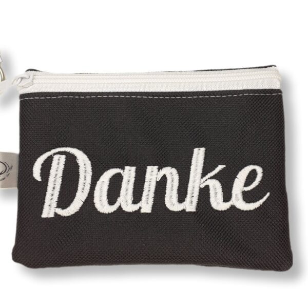 Geldbeutel Danke