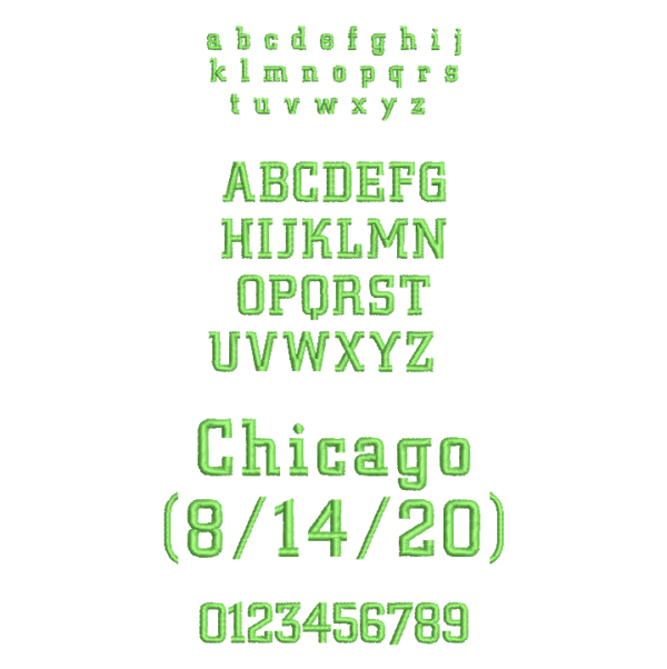 Text in Chicago