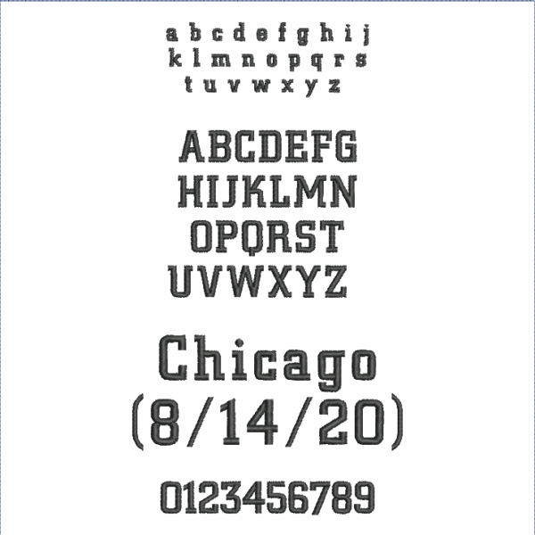 Text in Chicago