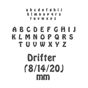 Text in Drifter