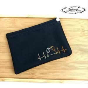 Geldbeutel Sektgläser