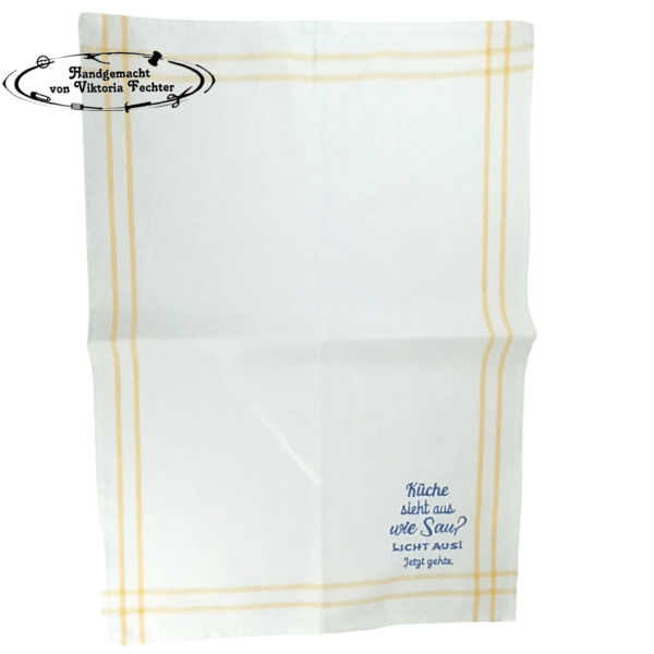 Geschirrtuch - Licht aus
