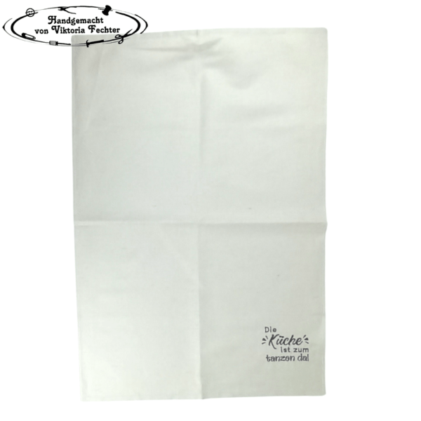 Geschirrtuch - tanzen - beige