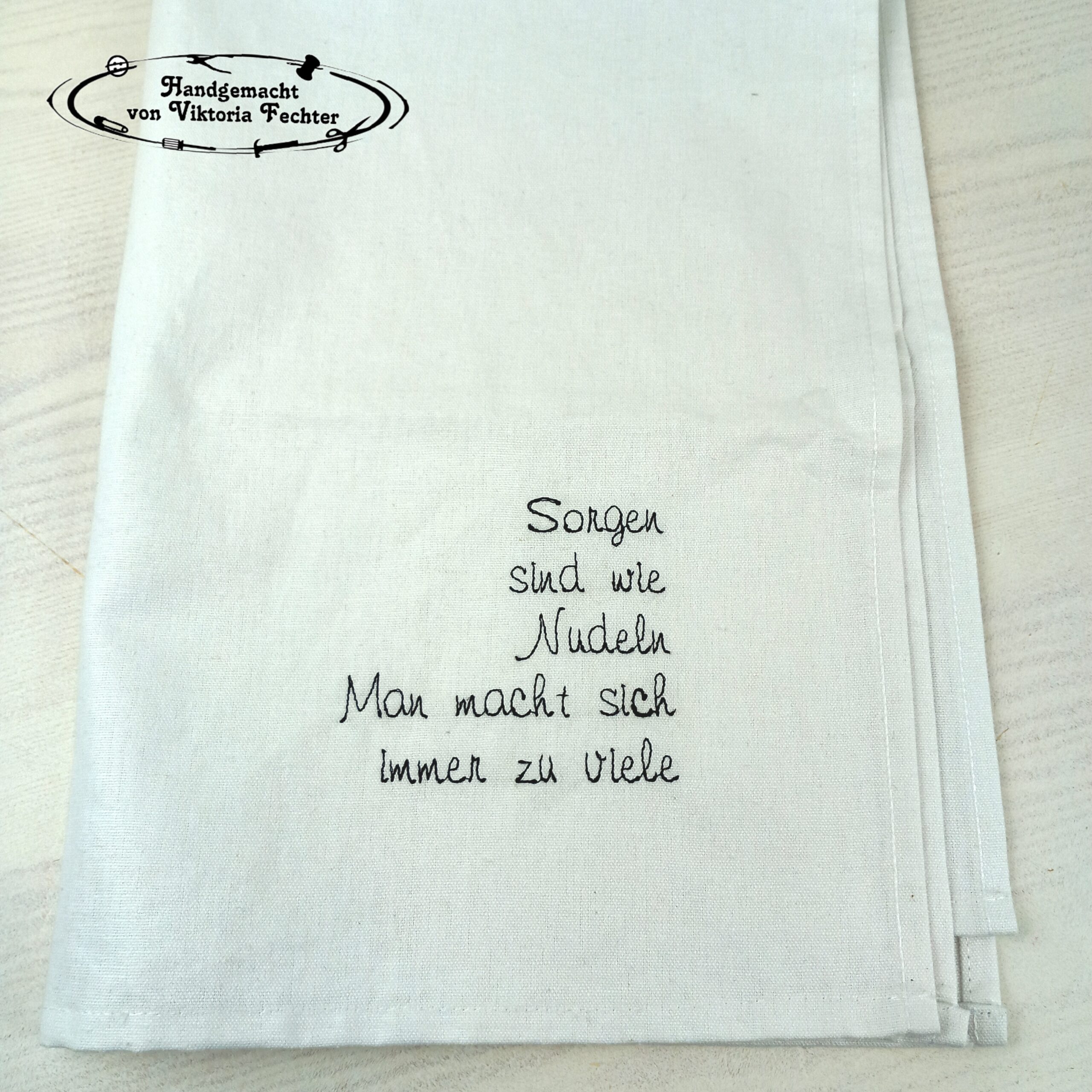 Geschirrtuch - Nudeln – Bild 1