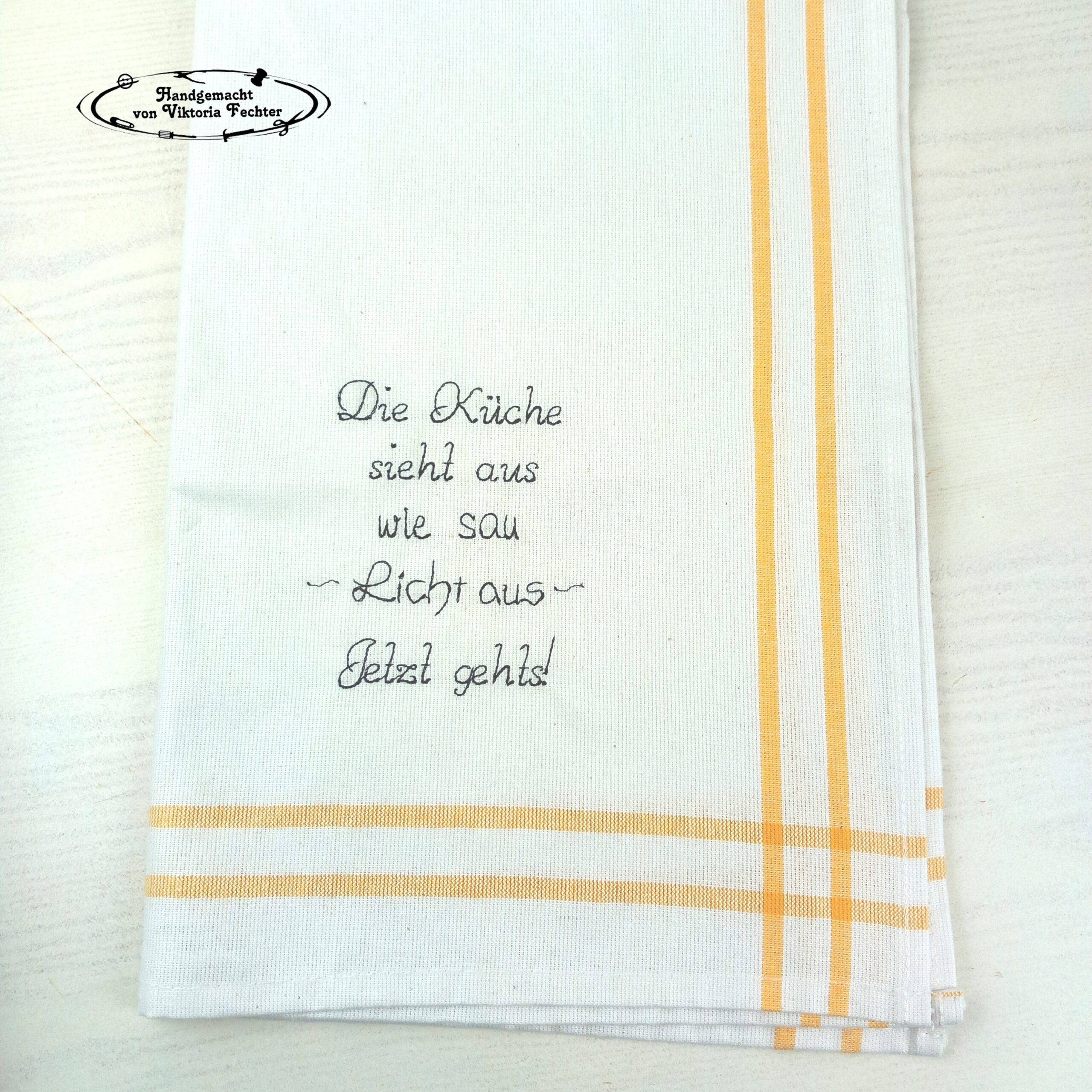 Geschirrtuch - Licht aus 2 – Bild 1