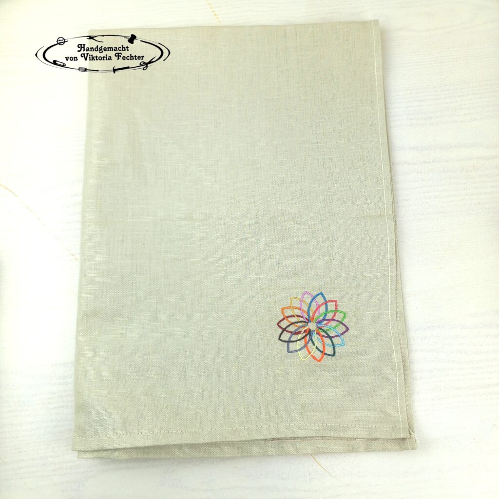 Geschirrtuch - Mandala - beige