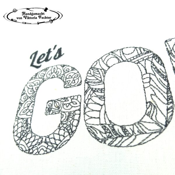 Geschirrtuch - Let`s GO