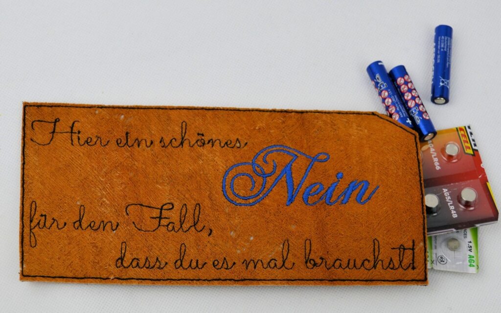 Nein-Schokohülle