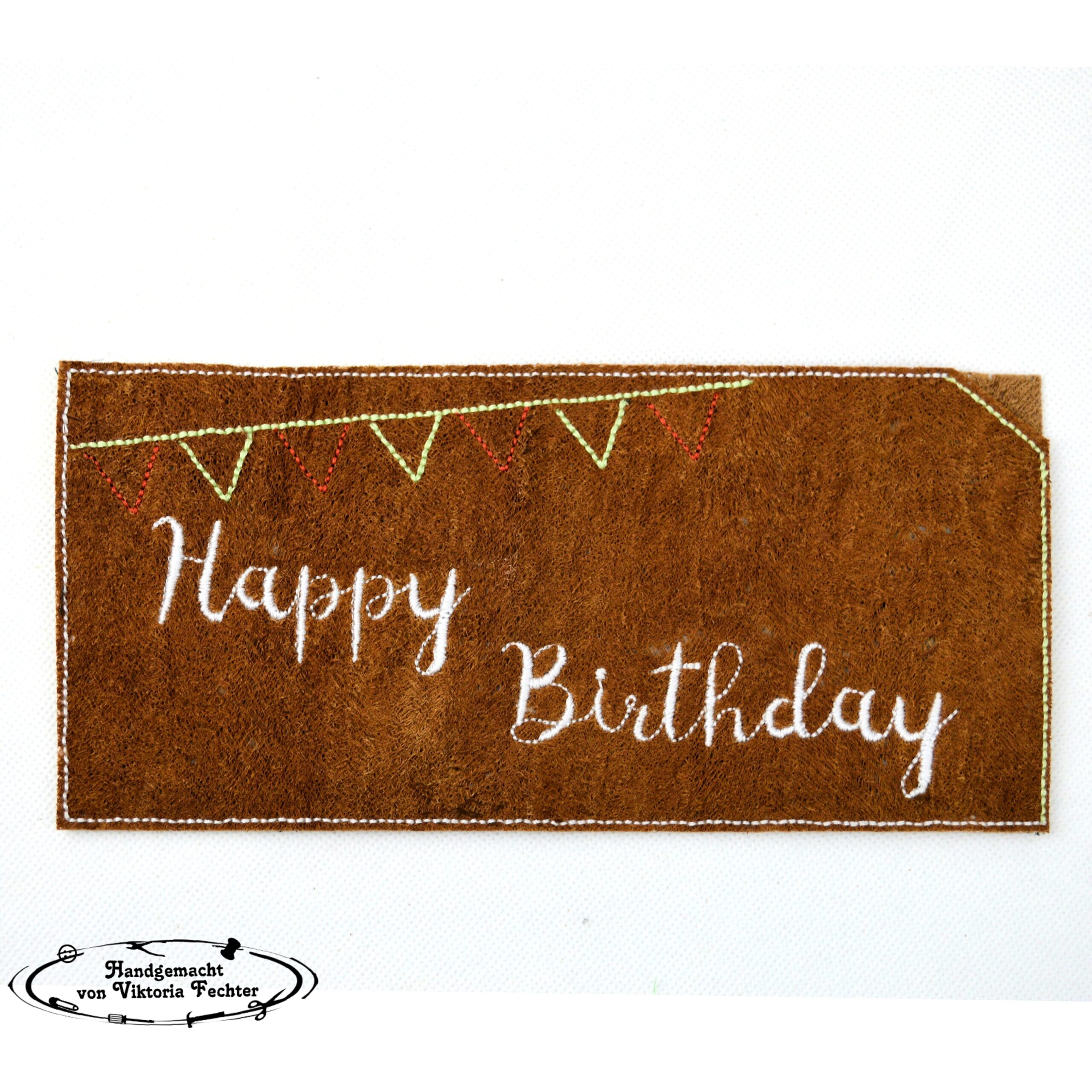 Happy Birthday 2-Schokohülle – Bild 1