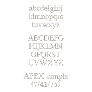 Text in Apex Höhe: 2 cm – Bild 7