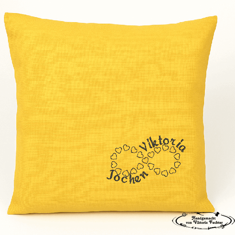 Stick- unendliches Herz + Namen – Bild 3