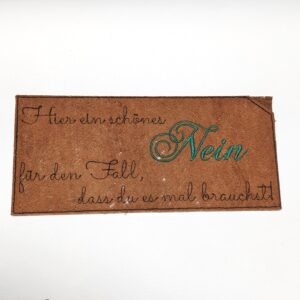 Nein-Schokohülle – Bild 1