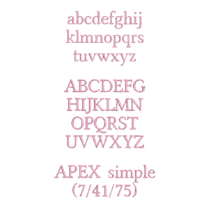 Text in Apex Höhe: 2 cm – Bild 12