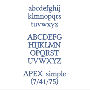 Text in Apex Höhe: 2 cm – Bild 14