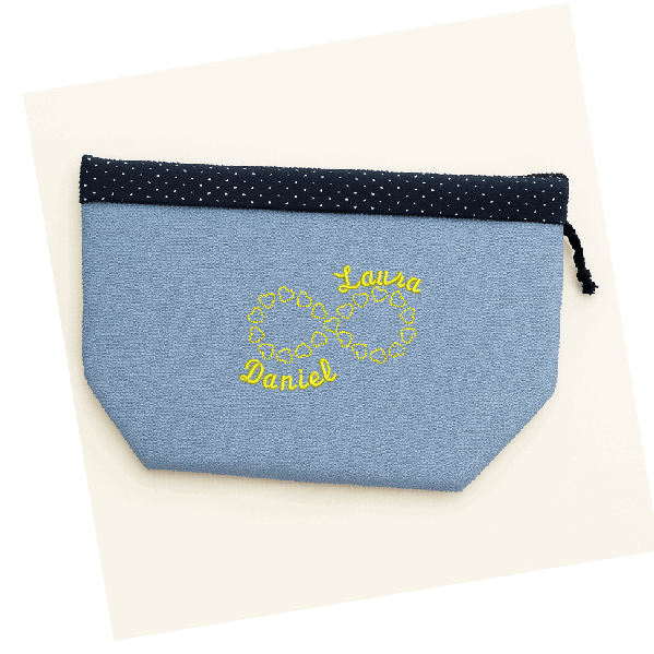 Stick- unendliches Herz + Namen