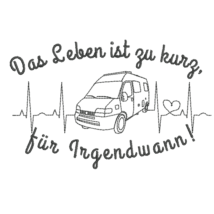 Camper + Leben ist kurz – Bild 1