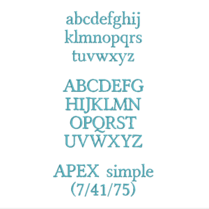 Text in Apex Höhe: 2 cm – Bild 18