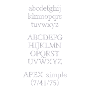 Text in Apex Höhe: 2 cm – Bild 19