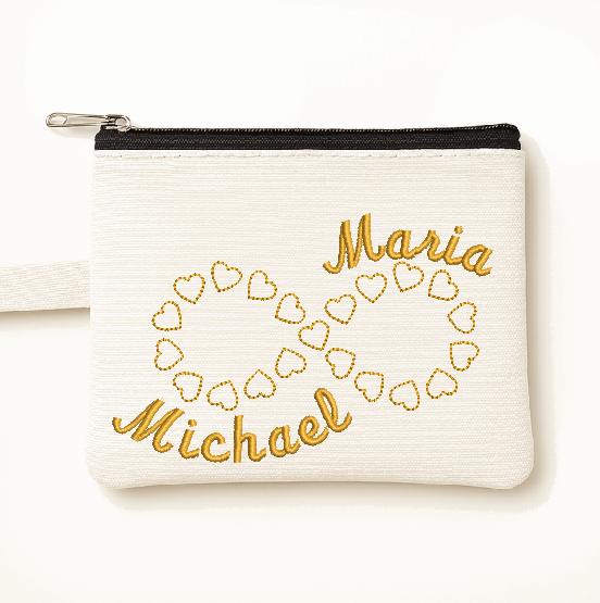 Stick- unendliches Herz + Namen